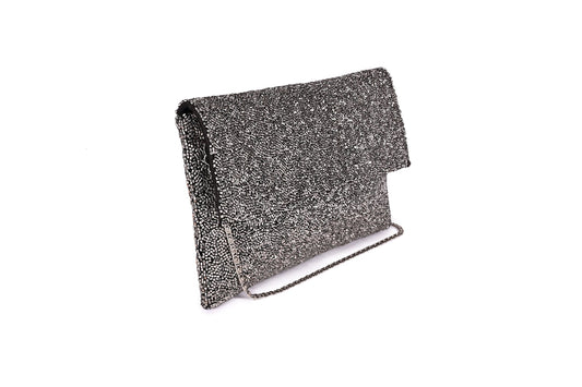 Gunmetal Glam Clutch - Simply Clutched