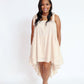 High-Low Double Layer Dress - Simply Clutched