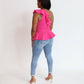 Ruffle One Shoulder Top - Simply Clutched