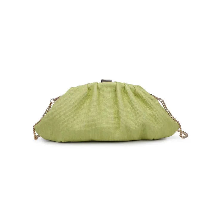 Callas Small leather clutch