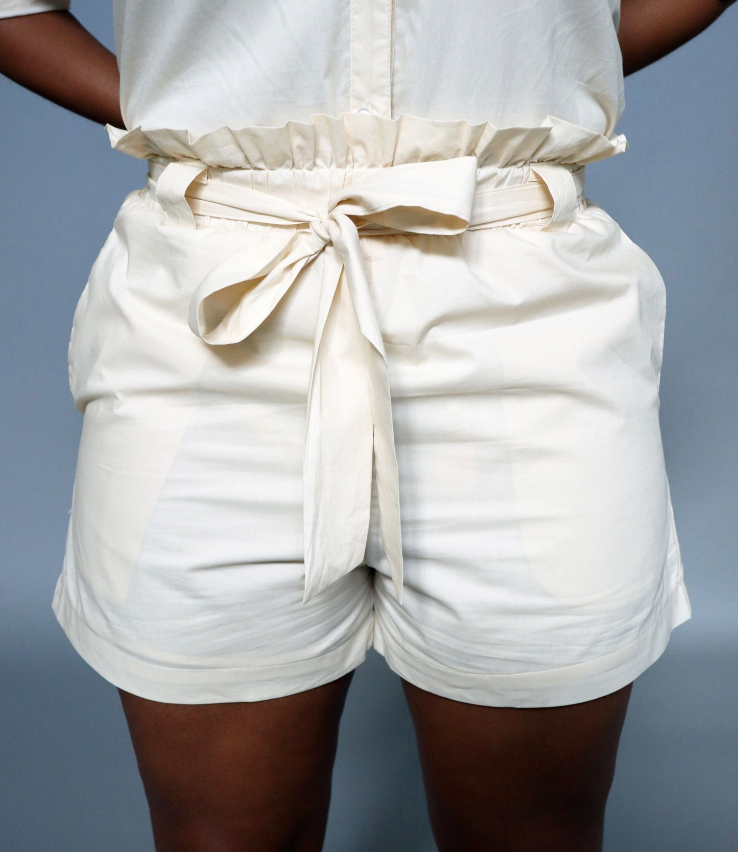 Poplin Two-Piece Short Set - Simply Clutched